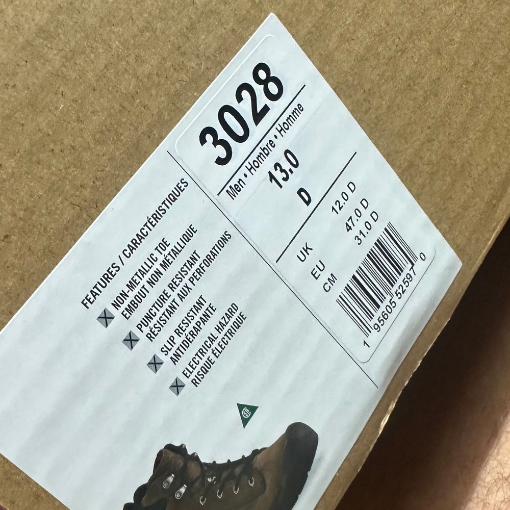 Red Wing VersaPro 3028 Size 13D Mens 6" Waterproof S7S Safety Ankle Boots - Picture 12 of 12